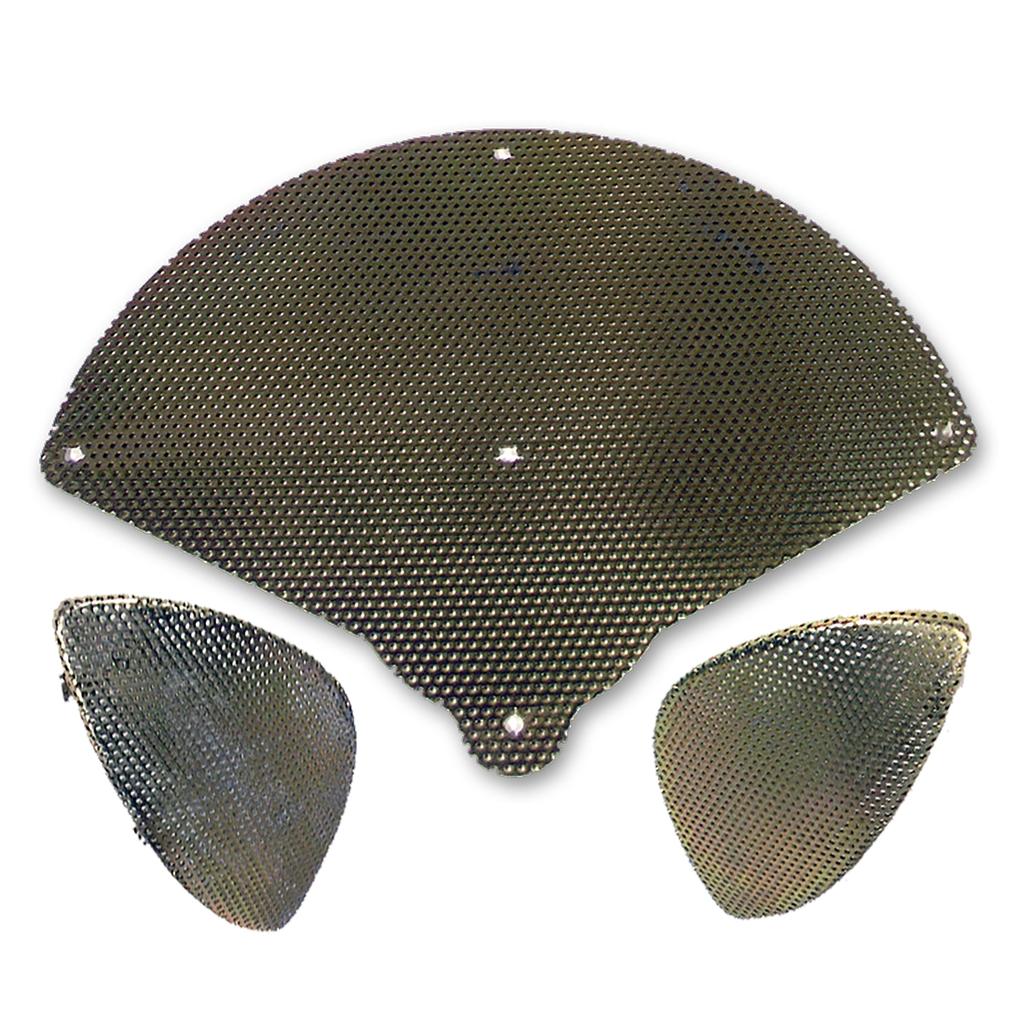 1953-1957 Corvette C1 Speaker Grilles, 3 Piece Set