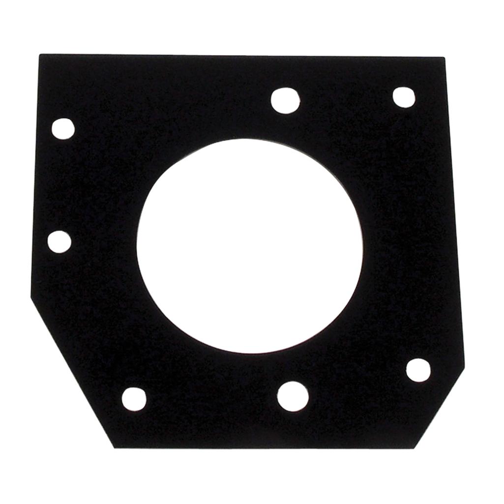1958-1962 Corvette C1 Steering Column Plate, On Outer Firewall