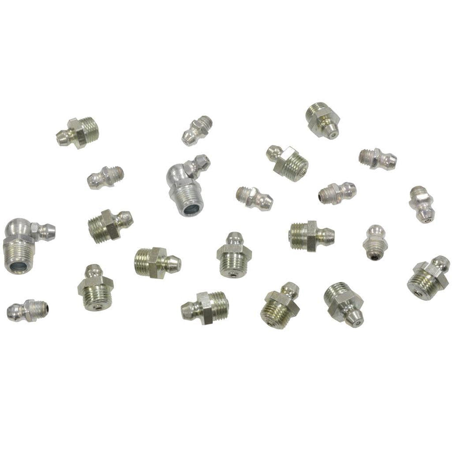 1956-1962 Corvette C1 Grease Fitting Kit, 22 Piece