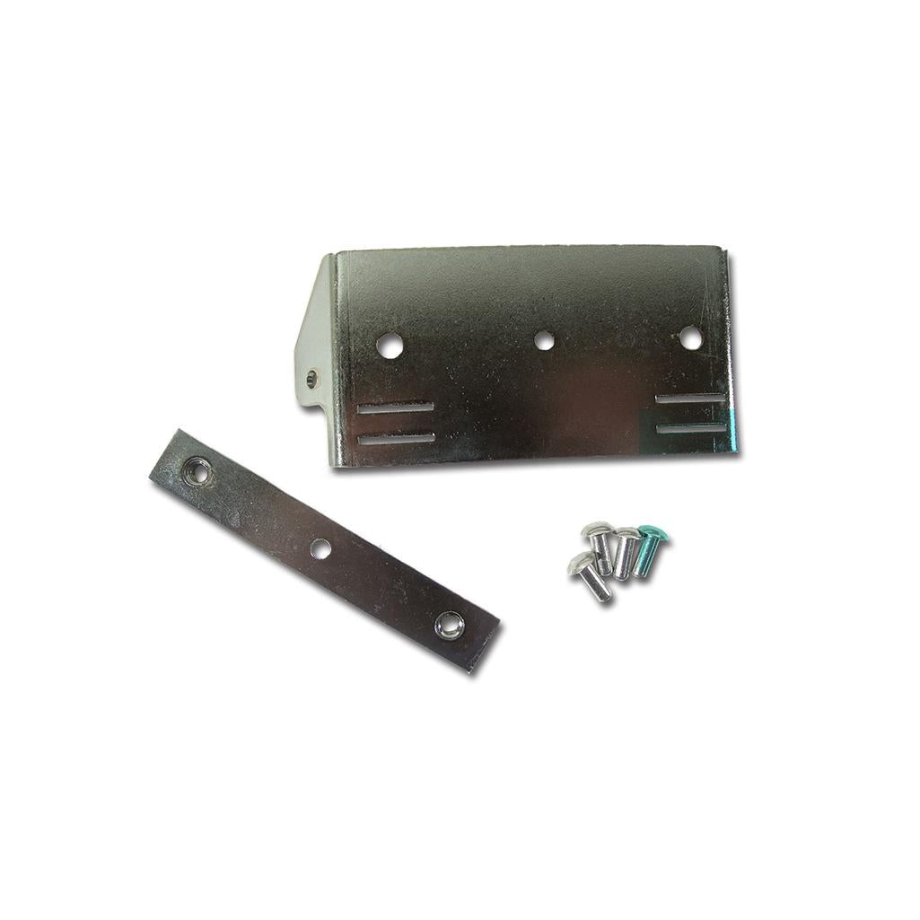 1956-1960 Corvette C1 Lower Trunk Latch Adapter, On Body