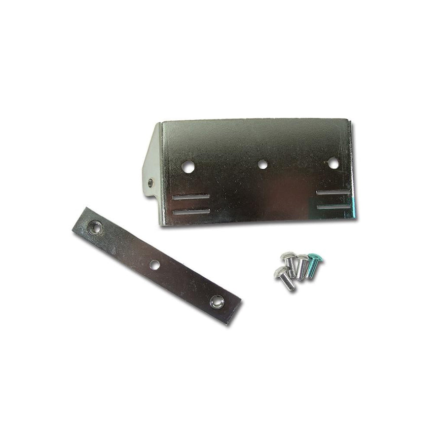 1956-1960 Corvette C1 Lower Trunk Latch Adapter, On Body