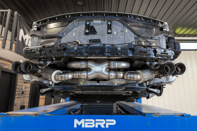 MBRP Armor Pro Series 3-inch Active Cat Back Exhaust System for Chevrolet Corvette C8 (2020-2025)