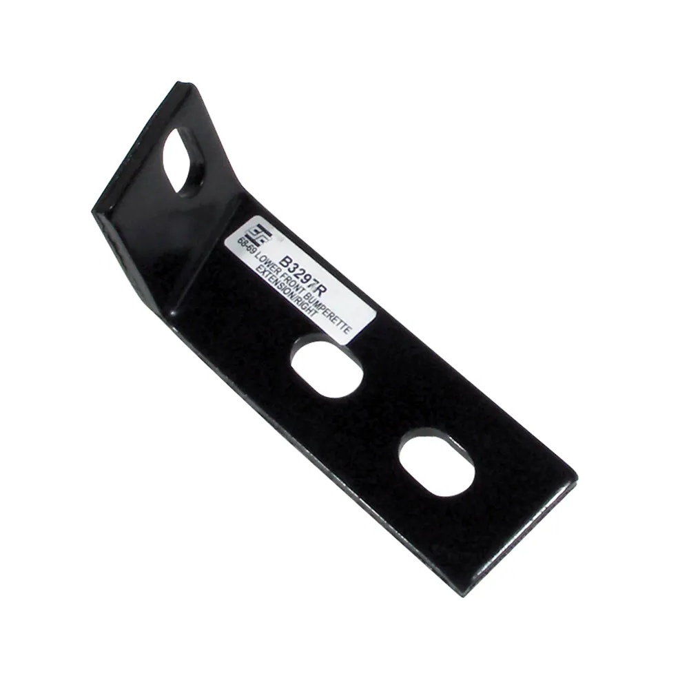 1968-1972 Corvette C3 Front Bumper Guard To Crossmember Extension Bracket