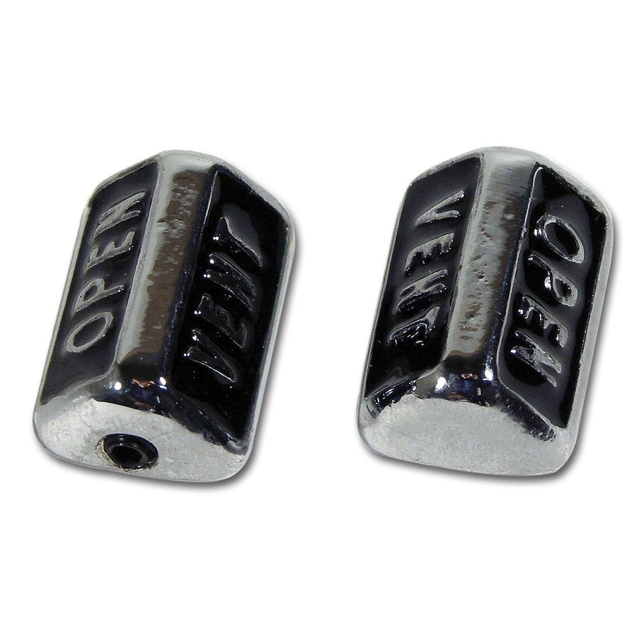 1968-1969 Corvette C3 Vent Knobs, W/O Air Conditioning