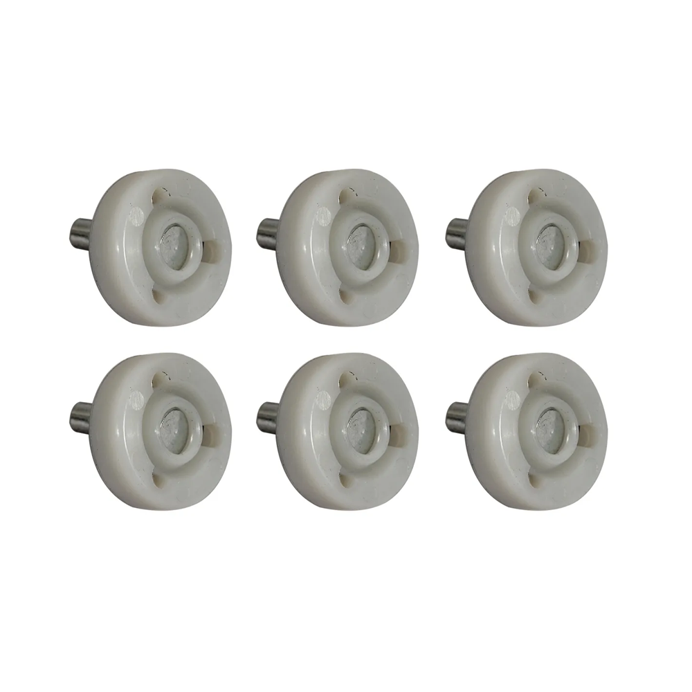 1968-1982 Corvette C3 Window Regulator Rollers - 6Pc Set