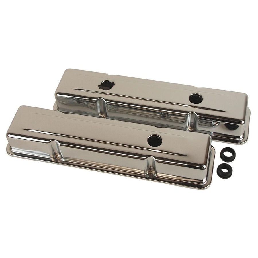 1968-1982 Corvette C3 Valve Covers, Chrome Replacement 350