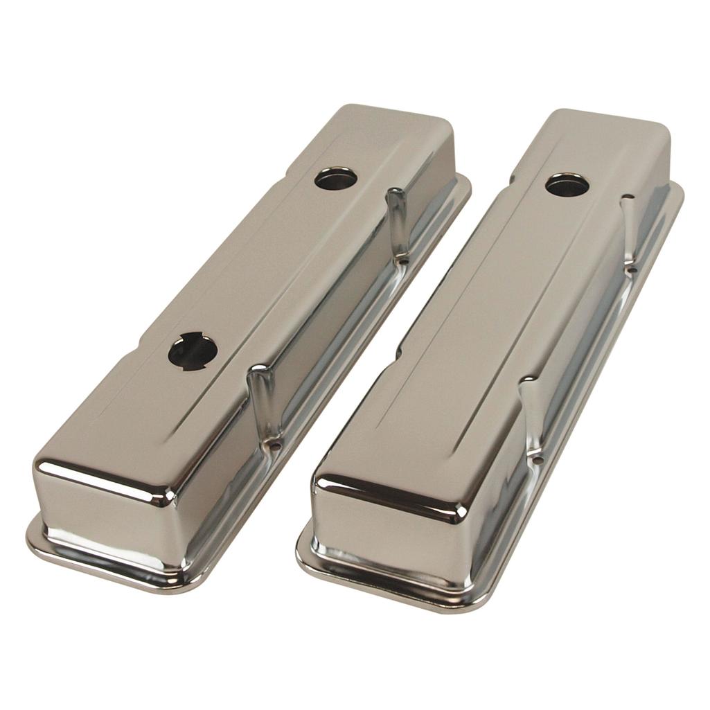 1968-1982 Corvette C3 Valve Covers, Chrome Replacement 350