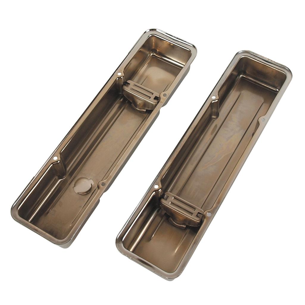 1968-1982 Corvette C3 Valve Covers, Chrome Replacement 350