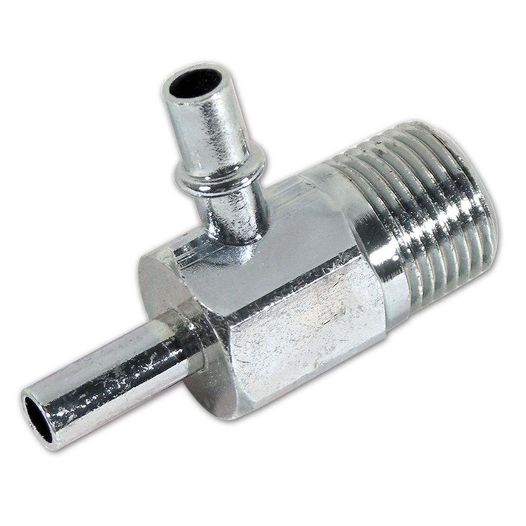 1968-1969 Corvette C3 Intake Vacuum Fitting, 400HP W/AC & 435HP W/Automatic Trans