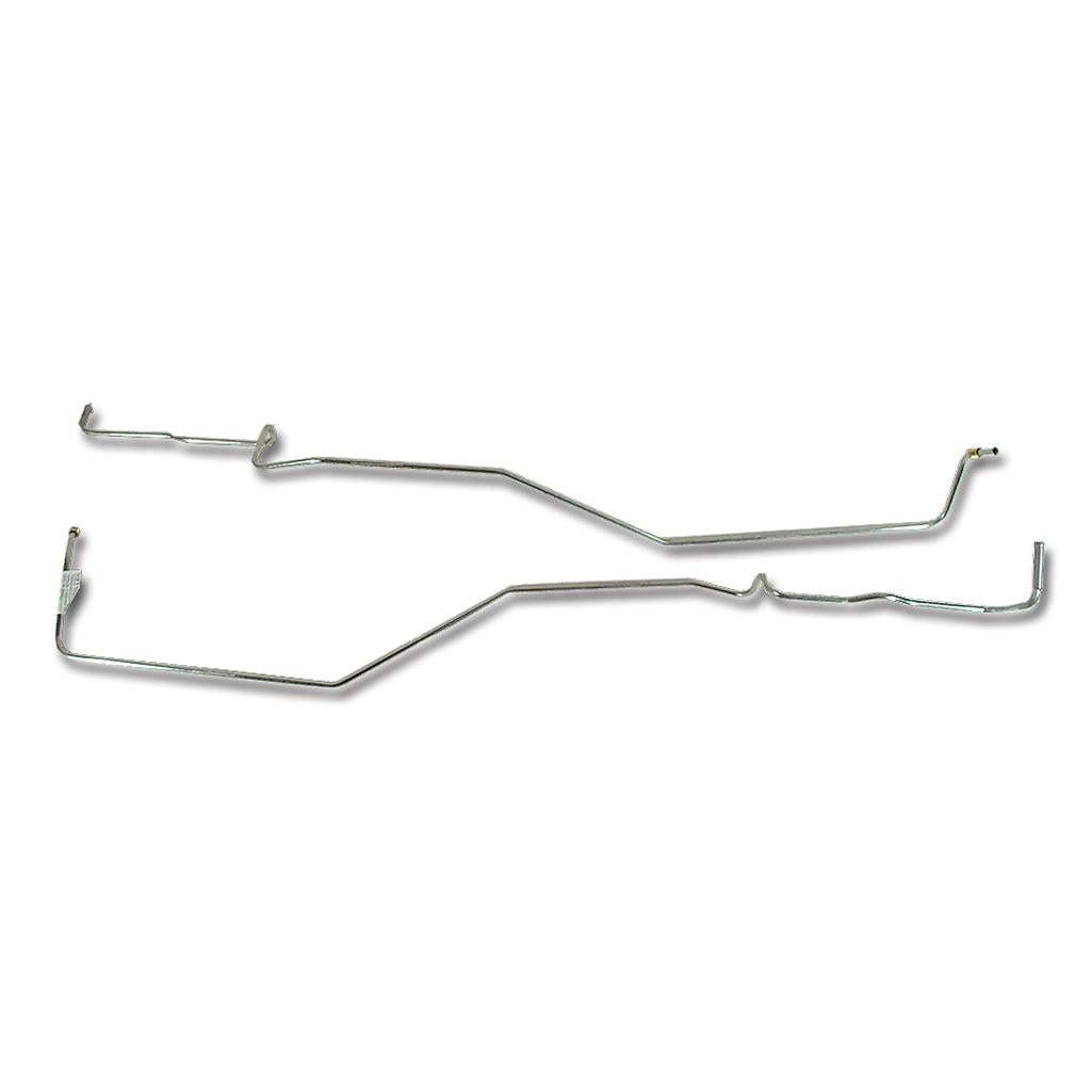 1968-1974 Corvette C3 Automatic Transmission Cooler Lines, Stainless Steel Big Block