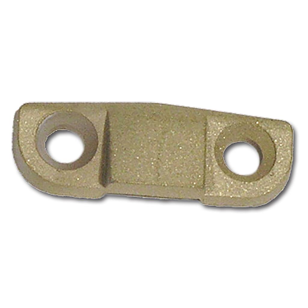 1968-1969 Corvette C3 Decklid Alignment Wedge, On Lid-Brass