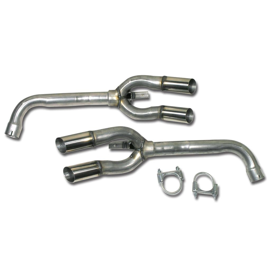 1984-1990 Corvette C4 Muffler Eliminator Pipes
