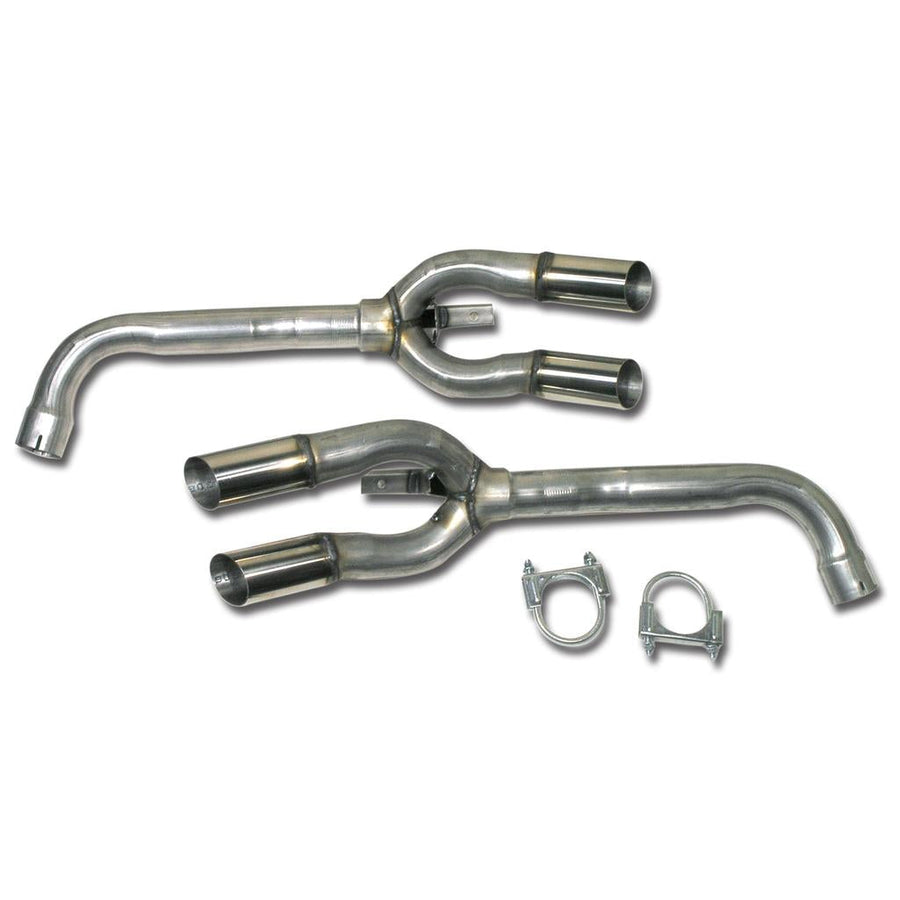 1984-1990 Corvette C4 Muffler Eliminator Pipes