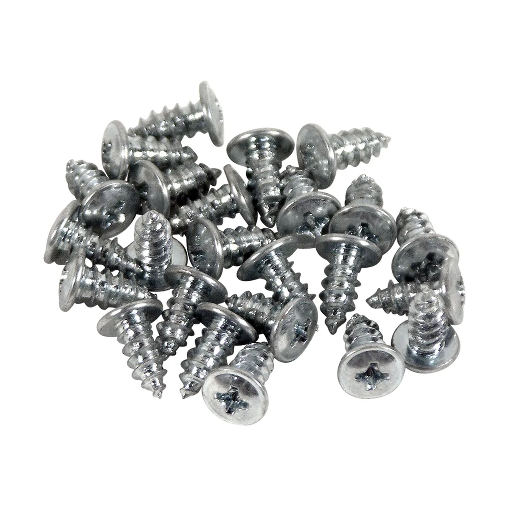 C2 1964-1967 Corvette Rear Window Molding Clip Screws - Coupe - 24Pc