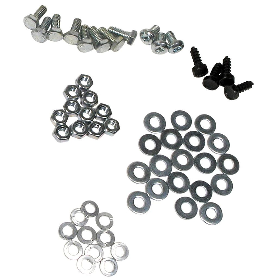 1961-1962 Corvette C1 Splash Shield Mount Kit, 48 Piece