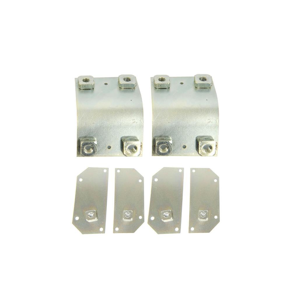 1961-1962 Corvette C1 Underbody Retainer Plates, 18 Piece Set