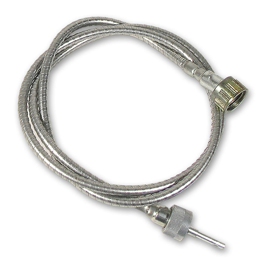 1953-1955 Corvette C1 Tachometer Cable, W/Steel Case - 6 Cylinder