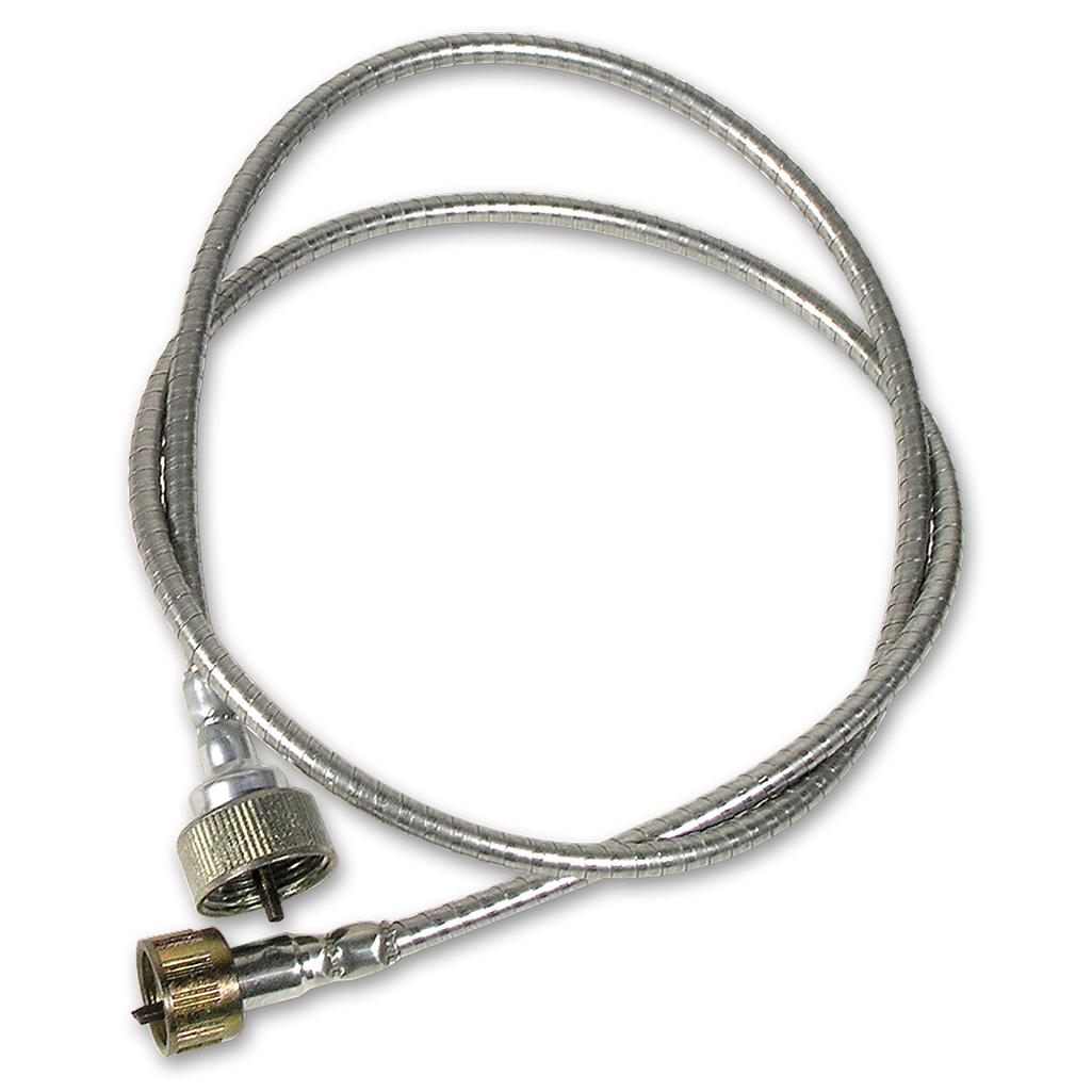 1955-1957 Corvette C1 Tachometer Cable, W/Steel Case - 55 V8