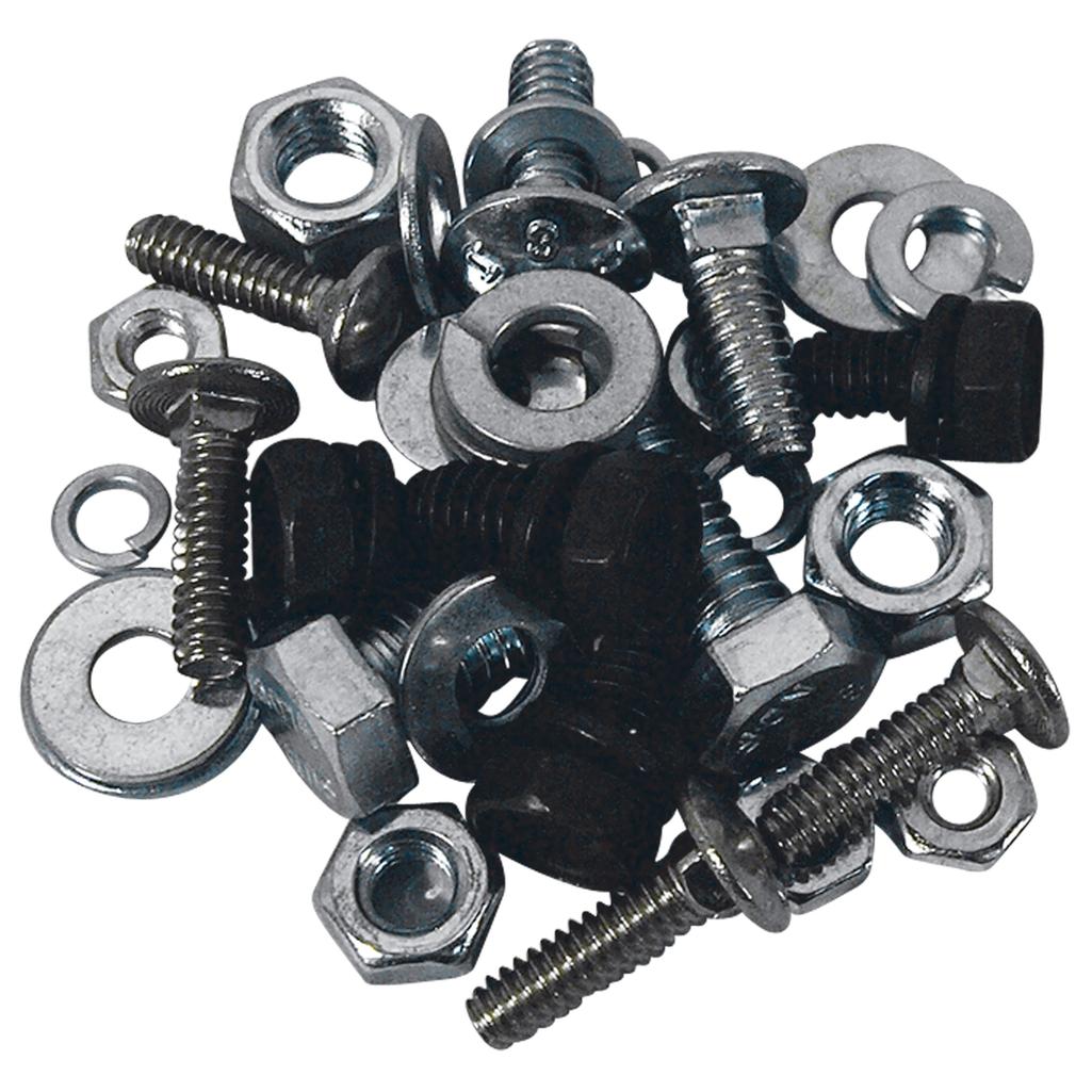 1953-1957 Corvette C1 Cowl Vent & Mechanism Mount Kit, 32 Piece
