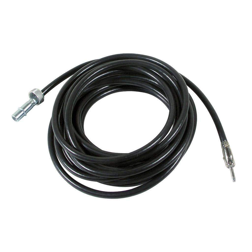 1956-1962 Corvette C1 Antenna Cable, W/Correct Serrated Nut