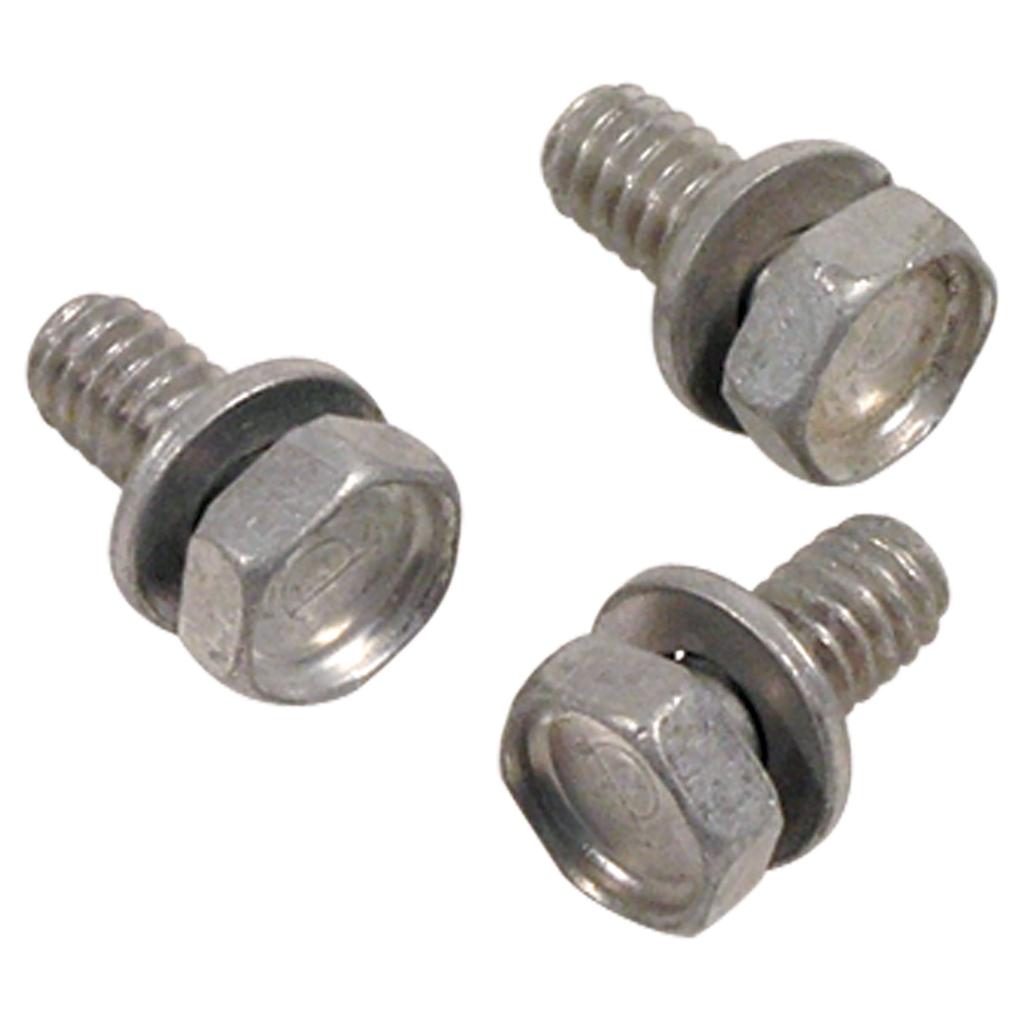 1961-1962 Corvette C1 Trunk Lid Lock Mechanism Bolts, 3 Piece