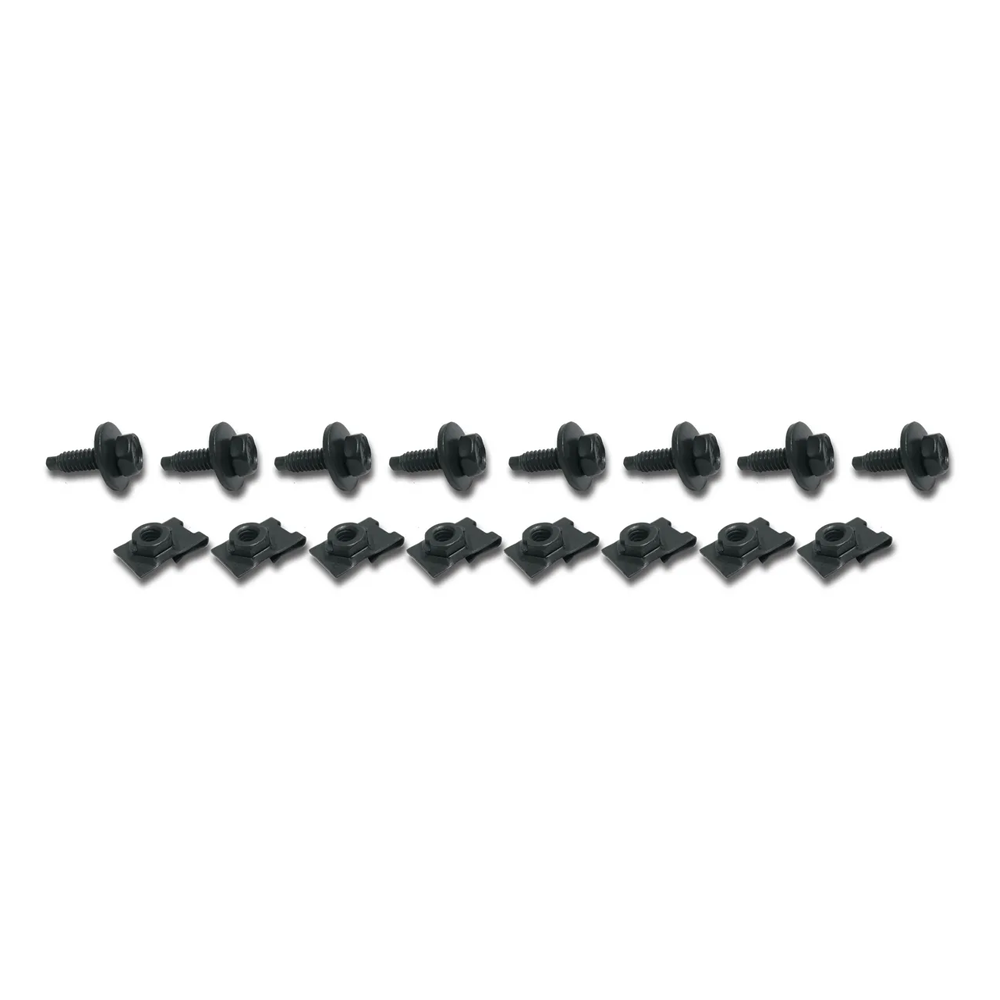 1973-1979 Corvette C3 Front Air Dam Mount Kit - 16Pc