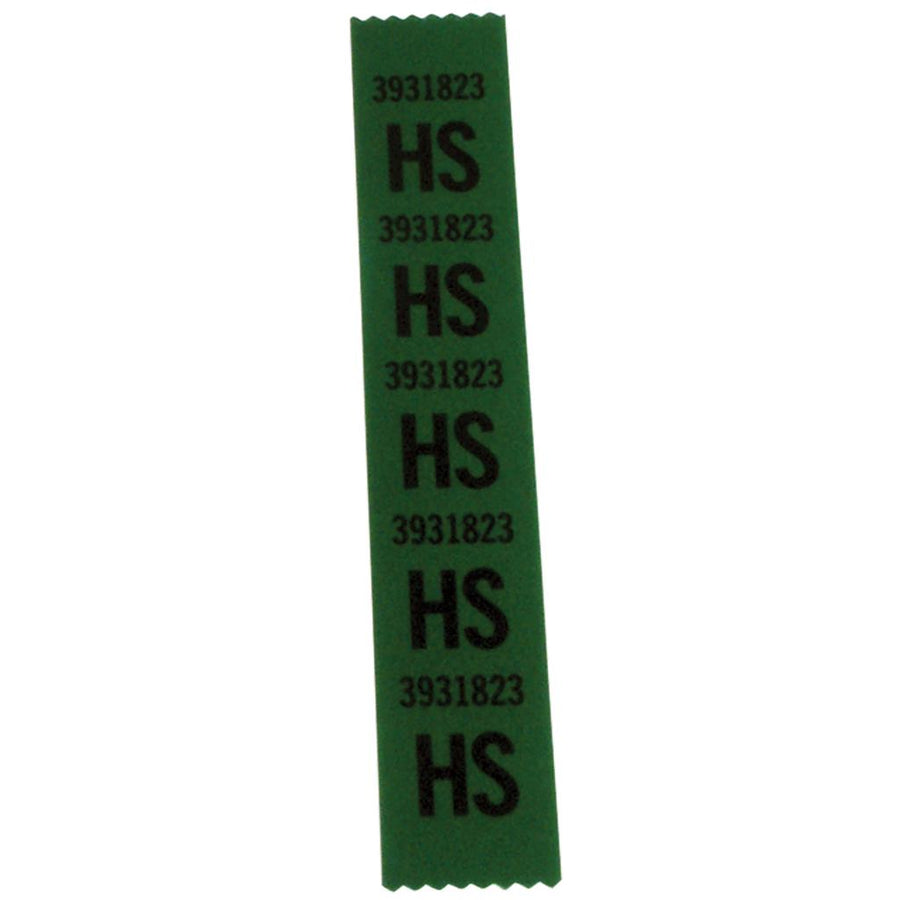 1968-1972 Corvette C3 Labels, Front Coil Spring Standard Suspension HS