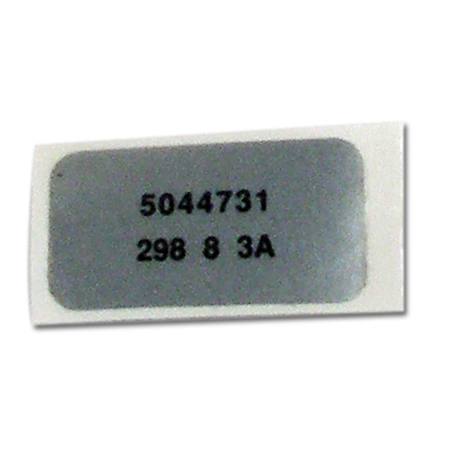 1968 Corvette C3 Windshield Wiper Motor Label - October 24 1968