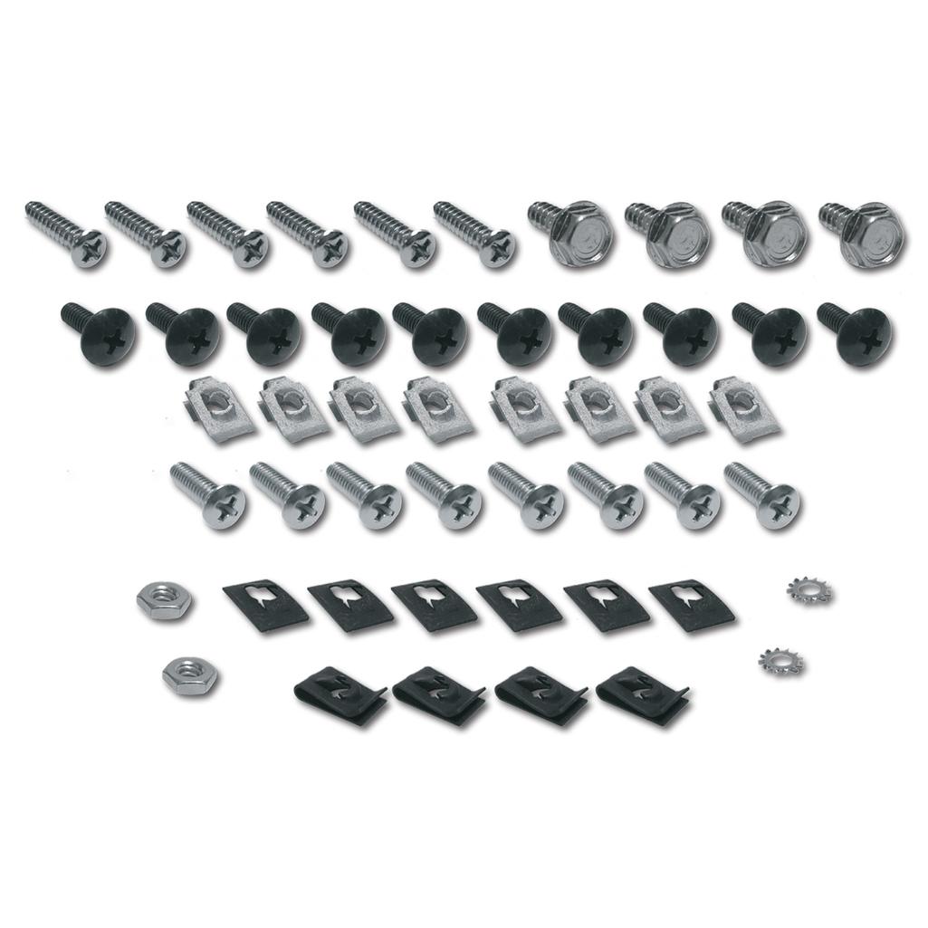 1968-1969 Corvette C3 Rocker Panel Mount Kit, 50 Piece