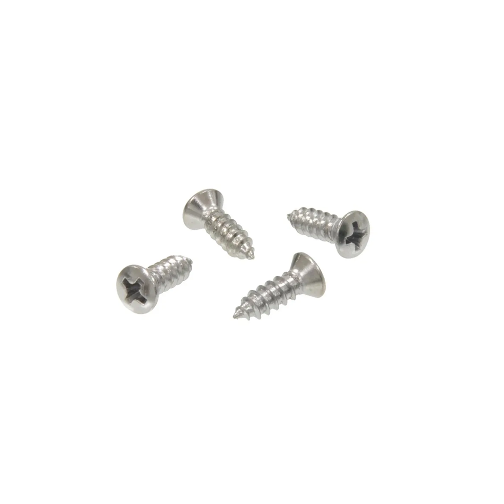 1970-1978 Corvette C3 Seat Back Release Bezel Screws - 4Pc