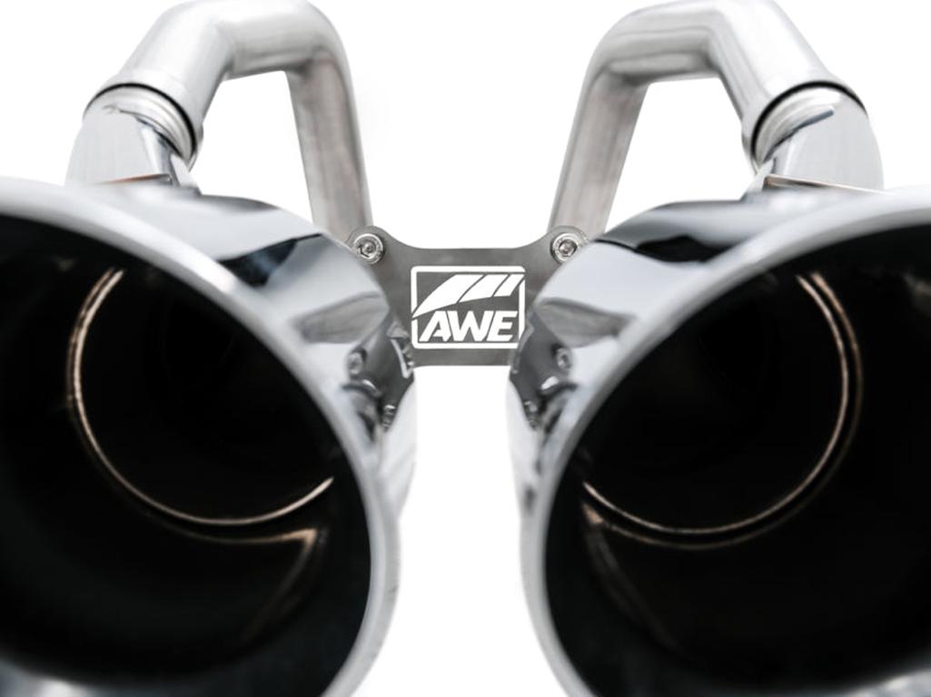 AWE Tuning 14-19 Chevy Corvette C7 Z06/ZR1 Track Edition Axle-Back Exhaust with Chrome Tips