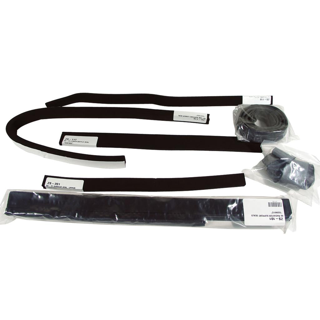 1968 Corvette C3 Radiator Support/Shroud Seal Kit, 427 Steel