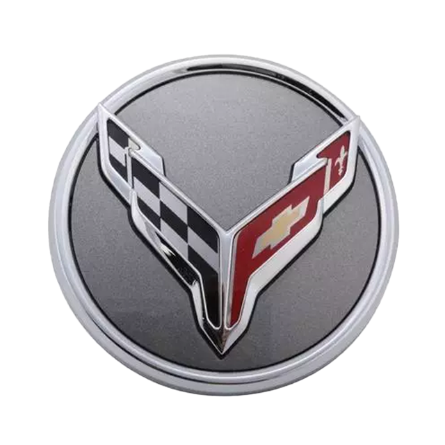 C8 Corvette Floating Center Caps - Set of 4