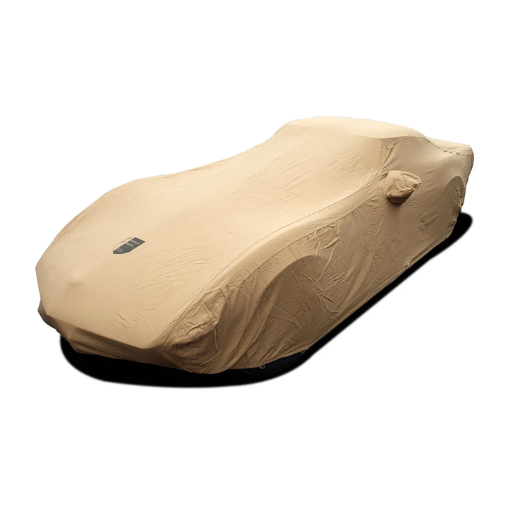 1968-1982 Corvette C3 Premium Flannel Indoor Car Cover - Tan