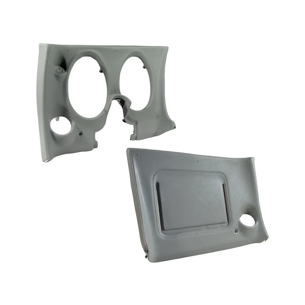 1977 Corvette C3 Lower Dash Pad Pair W/O Lower AC Vent Cutout