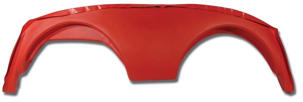 C1 1958-1958 Chevrolet Corvette Dash Pad. Speaker Delete Red