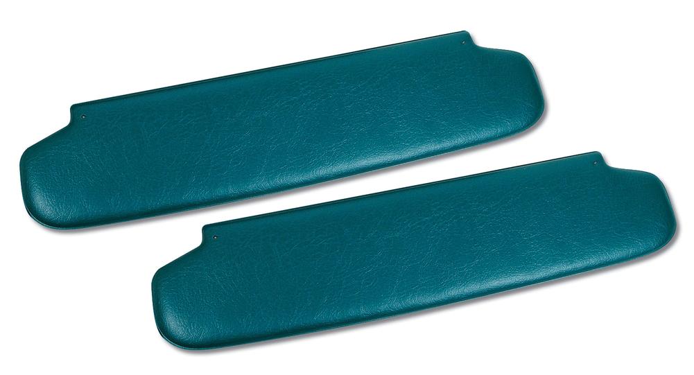C1 1959-1960 Chevrolet Corvette Sunvisors. Turquoise