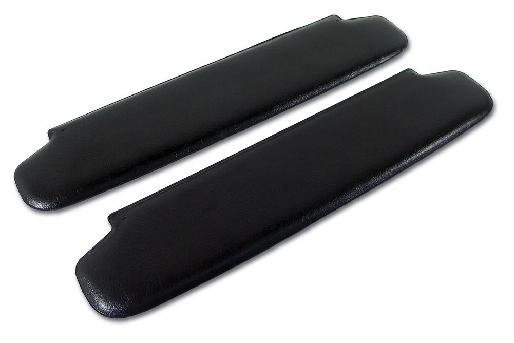 C1 1959-1962 Chevrolet Corvette Sunvisors. Black