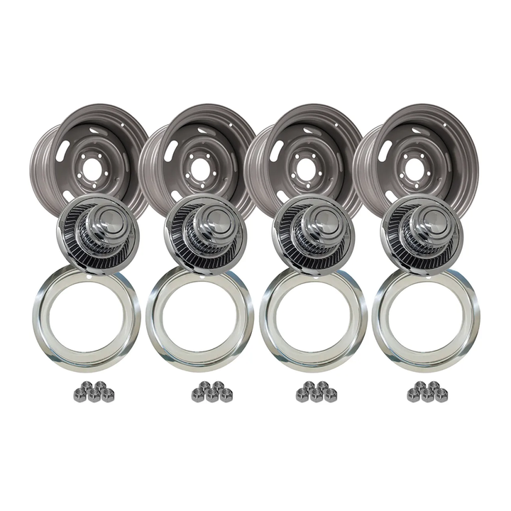 1969-1982 Corvette C3 Rally Wheel Set - Replacement