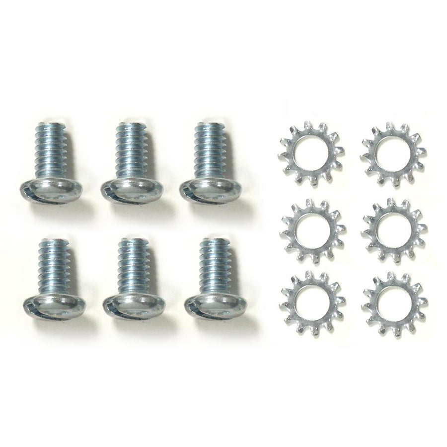 1956-1962 Corvette C1 Water Pump Backplate Screw Set, 6 Piece
