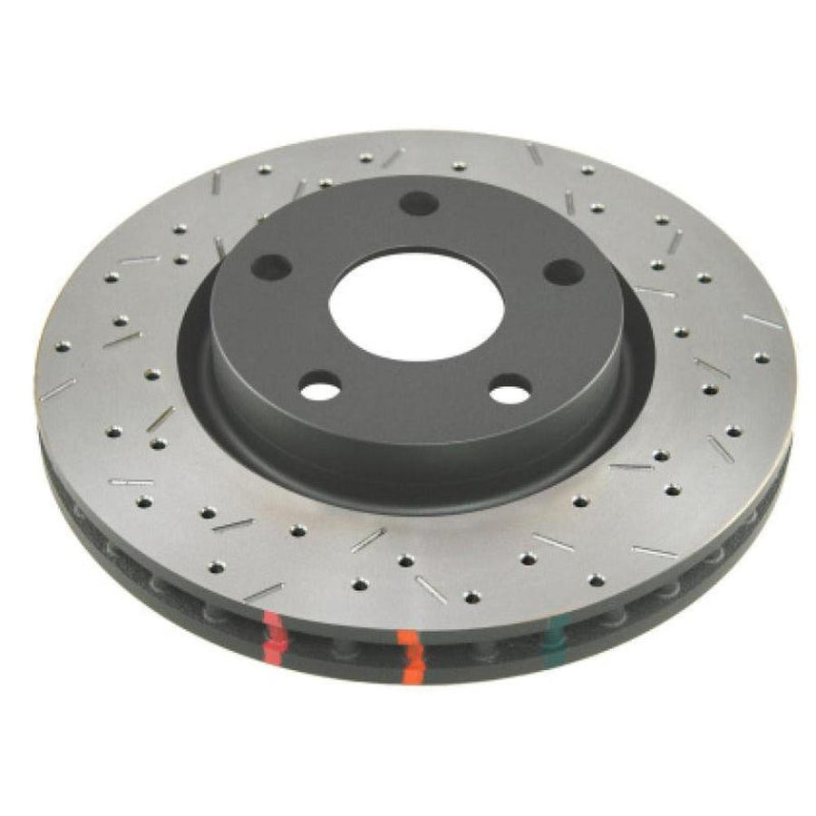 Corvette C8 Z51 DBA Rear Crossdrilled/Dimpled 4000 XD Series Rotor 2020-2024