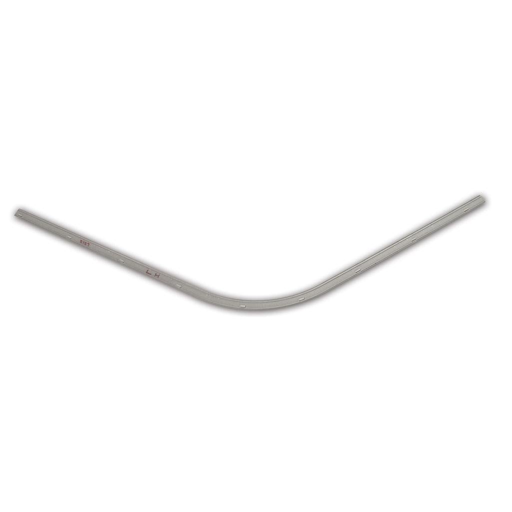 1961-1962 Corvette C1 Hardtop Rear Window Lower Molding Retainer Strip, LH