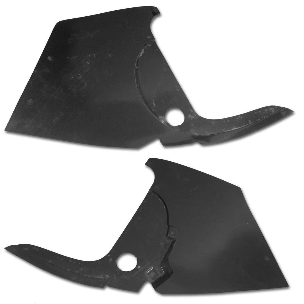 1958-1962 Corvette C1 Kick Panels, Fiberglass, No Trim