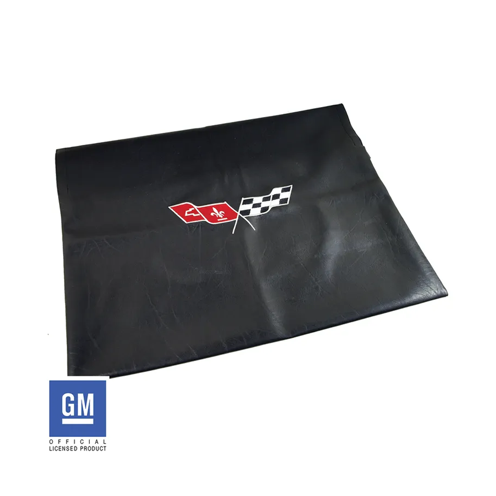 1968-1982 Corvette C3 Embroidered T-Top Bags - Black W/77-79 Logo