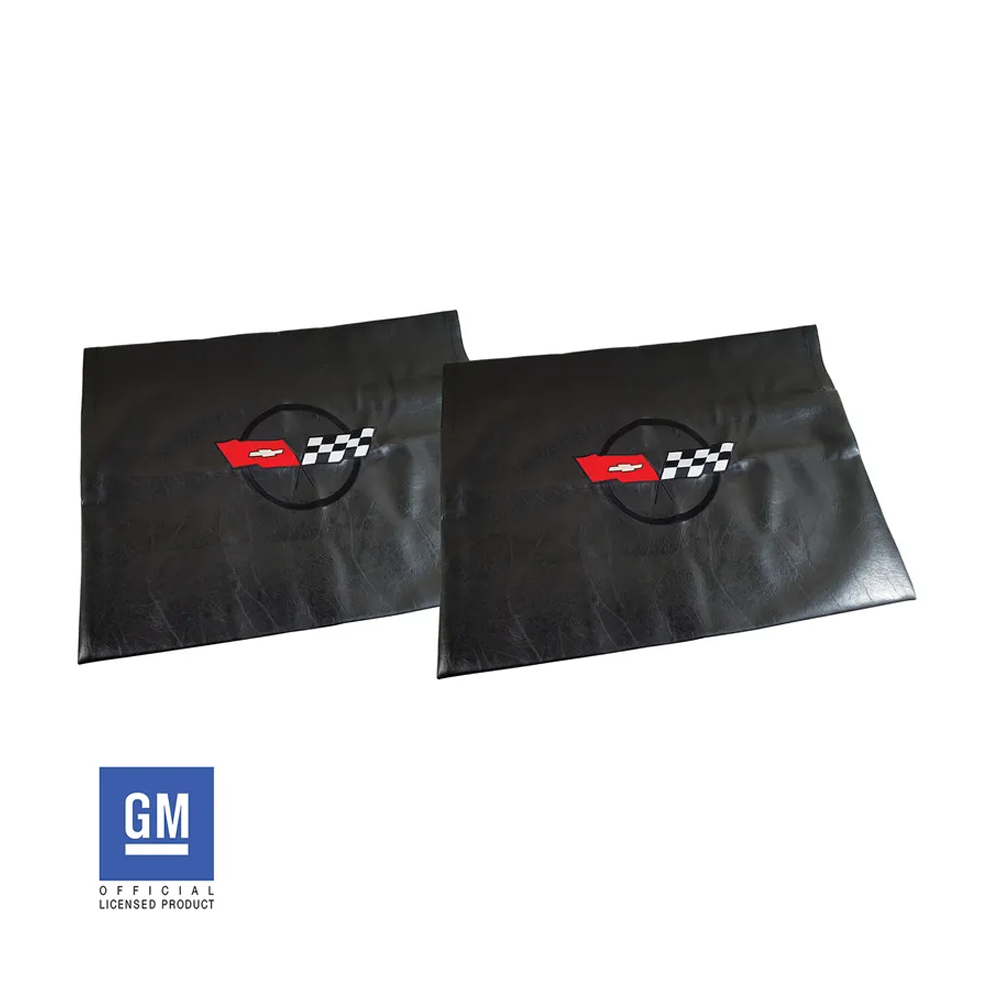1968-1982 Corvette C3 Embroidered T-Top Bags - Black W/1982 Collector Edition Logo