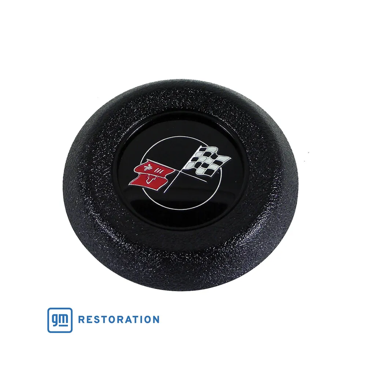 1969-1975 Corvette C3 Horn Button W/Tilt & Telescopic - Black
