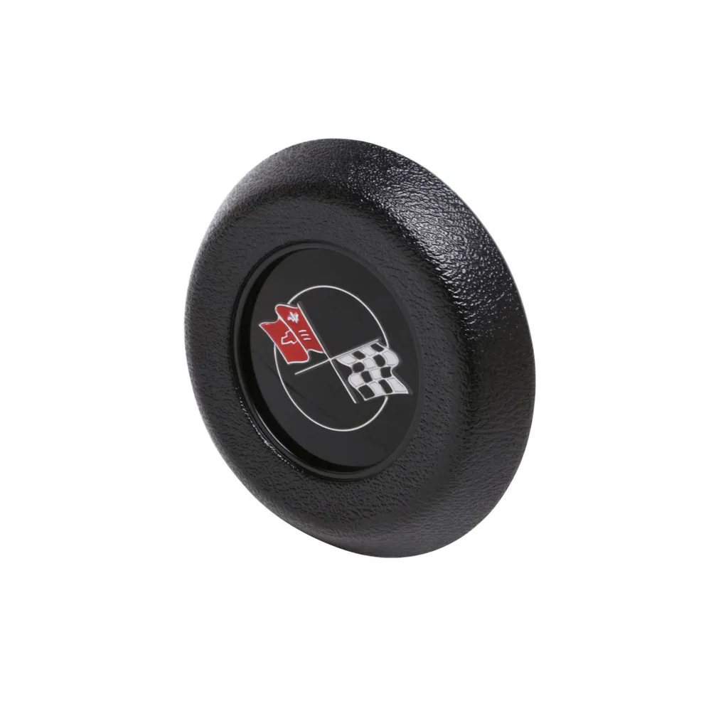 1969-1975 Corvette C3 Horn Button W/Tilt & Telescopic - Black