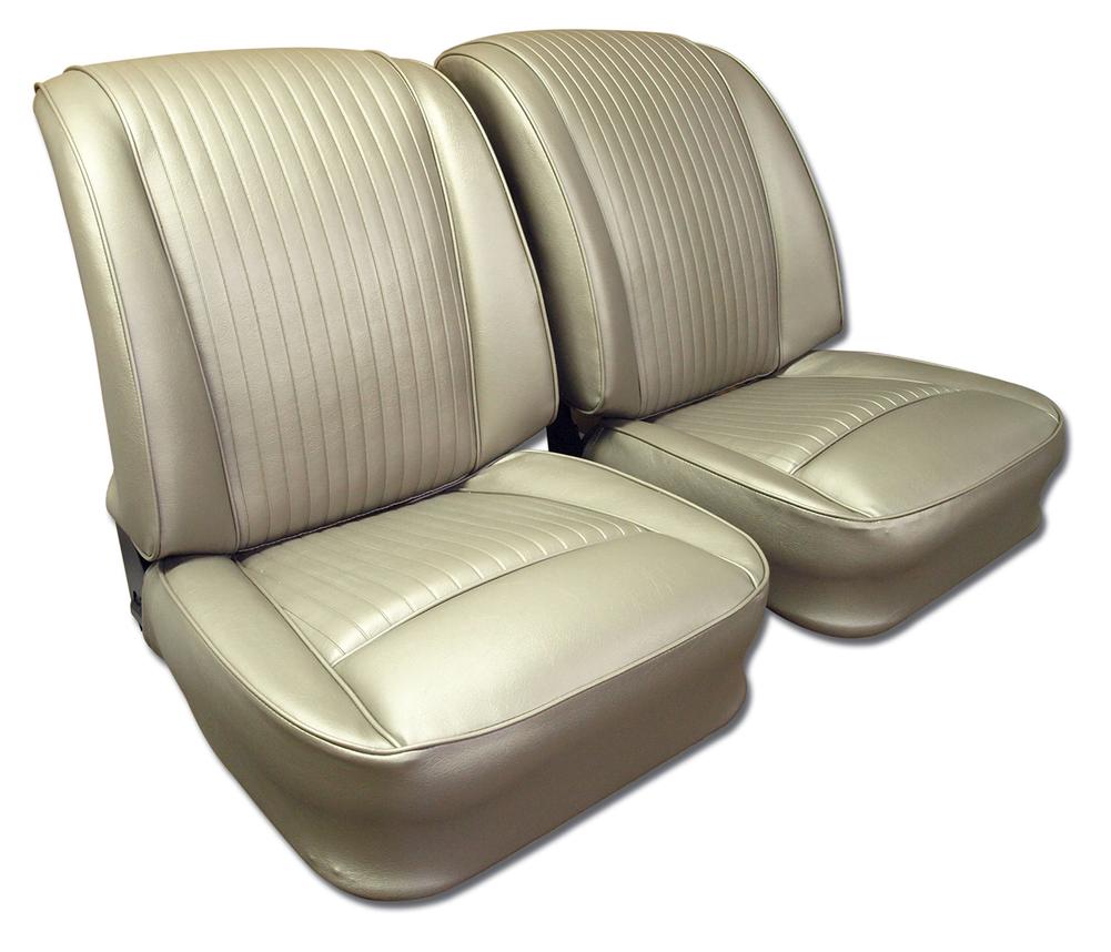C1 1962-1962 Chevrolet Corvette Vinyl Seat Covers. Fawn