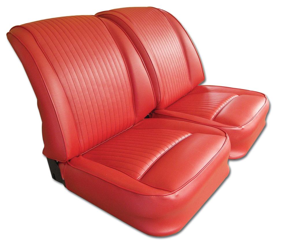C1 1962-1962 Chevrolet Corvette Vinyl Seat Covers. Red