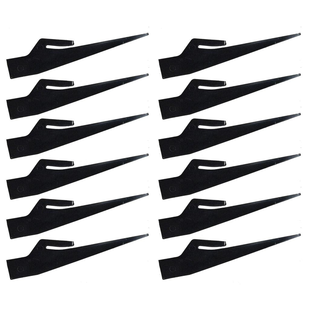 1984-1990 Corvette C4 Side Vent Louvers, 12 Piece Set